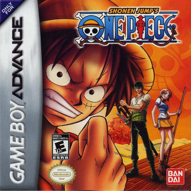 Front cover of Shonen Jump's One Piece for Game Boy Advance