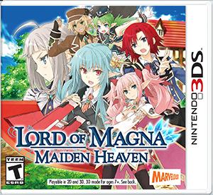 Front cover of Lord of Magna: Maiden Heaven for 3DS