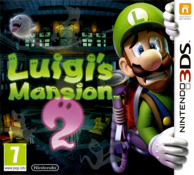 Front cover of Luigi's Mansion: Dark Moon for 3DS