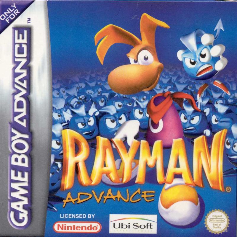 Front cover of Rayman Advance for Game Boy Advance