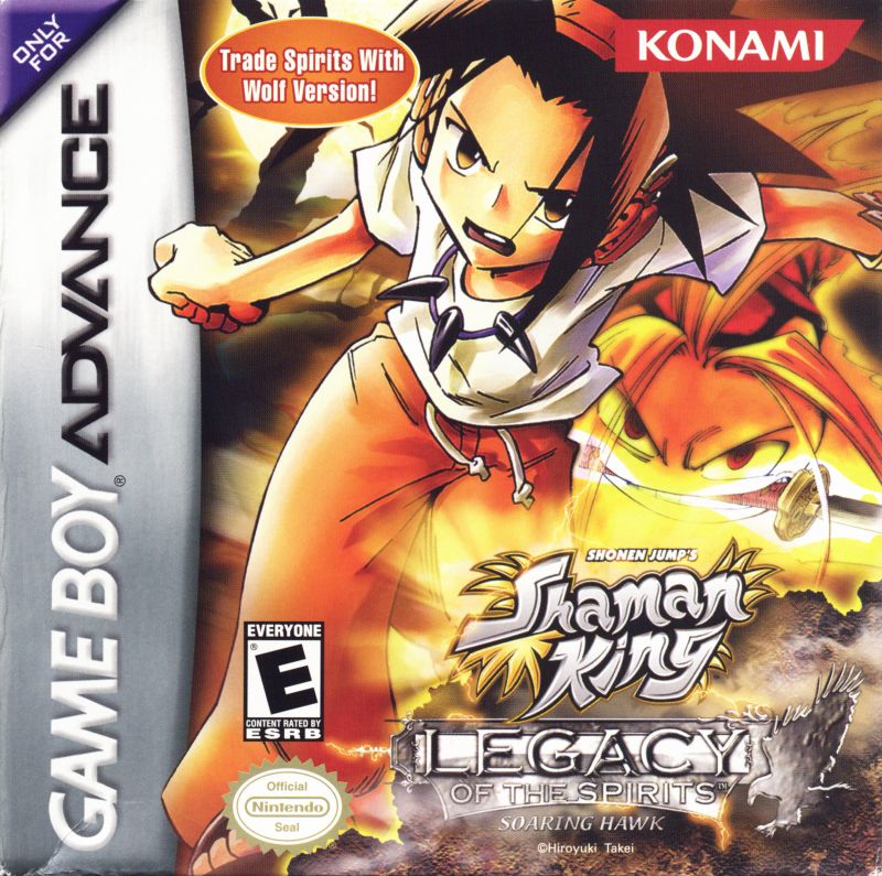 Front cover of Shaman King: Legacy of the Spirits - Soaring Hawk for Game Boy Advance